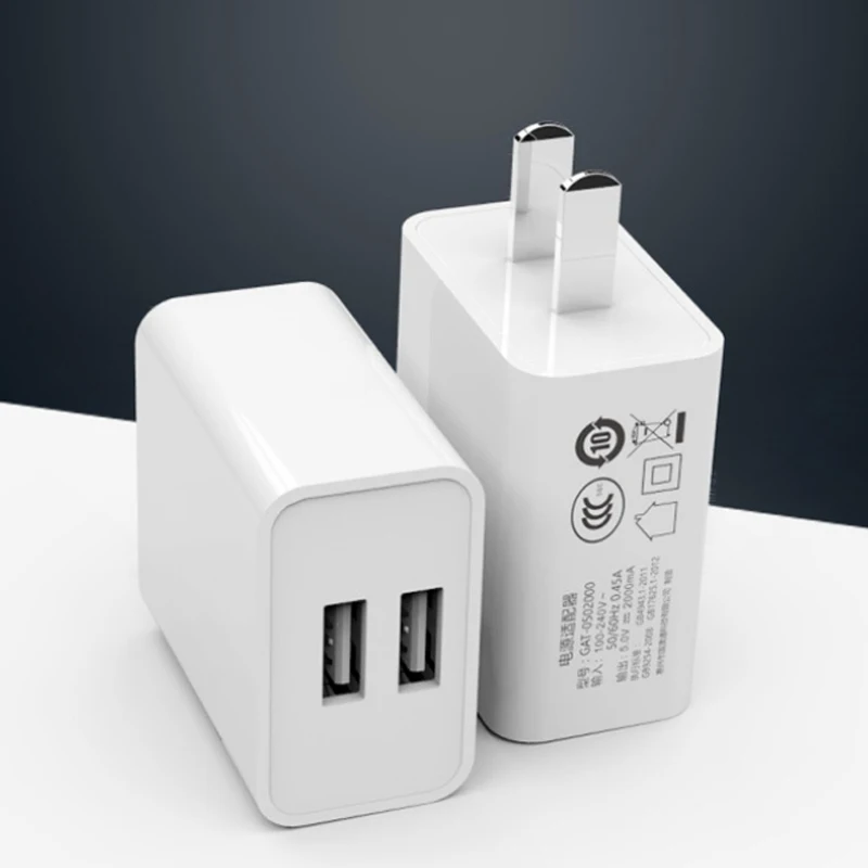 5V Портативный Универсальный USB настенный зарядный блок вилки соединителя