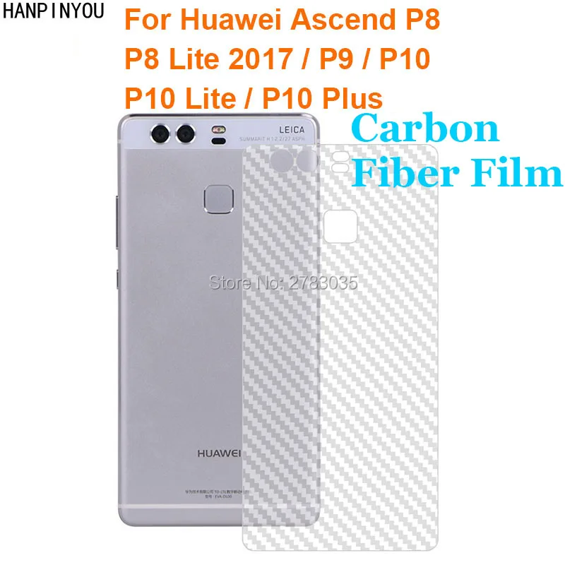 Для Huawei Ascend P8 P9 Lite 2017 P10 Plus P20 Pro прочная 3D Защитная пленка для задней панели из