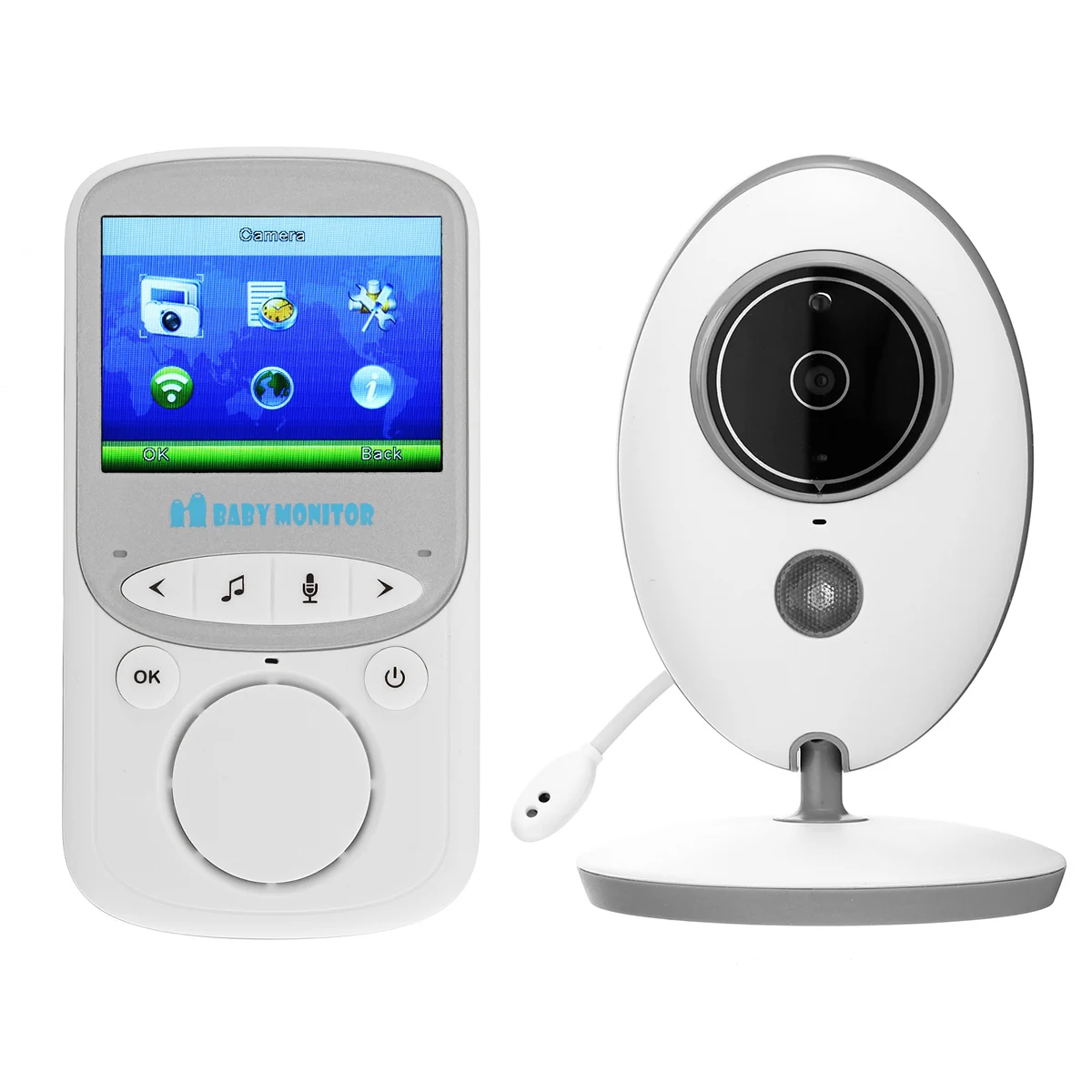 

Safurance Wireless Baby Monitor LCD Audio Talk Night Vision Digital Video Temperature Baby Healthy Pet Safe Camera Device