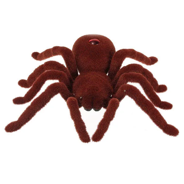 

New Remote Control 11inch 2CH Infrared RC Tarantula Spider Prank Toy Kid Christmas Gift