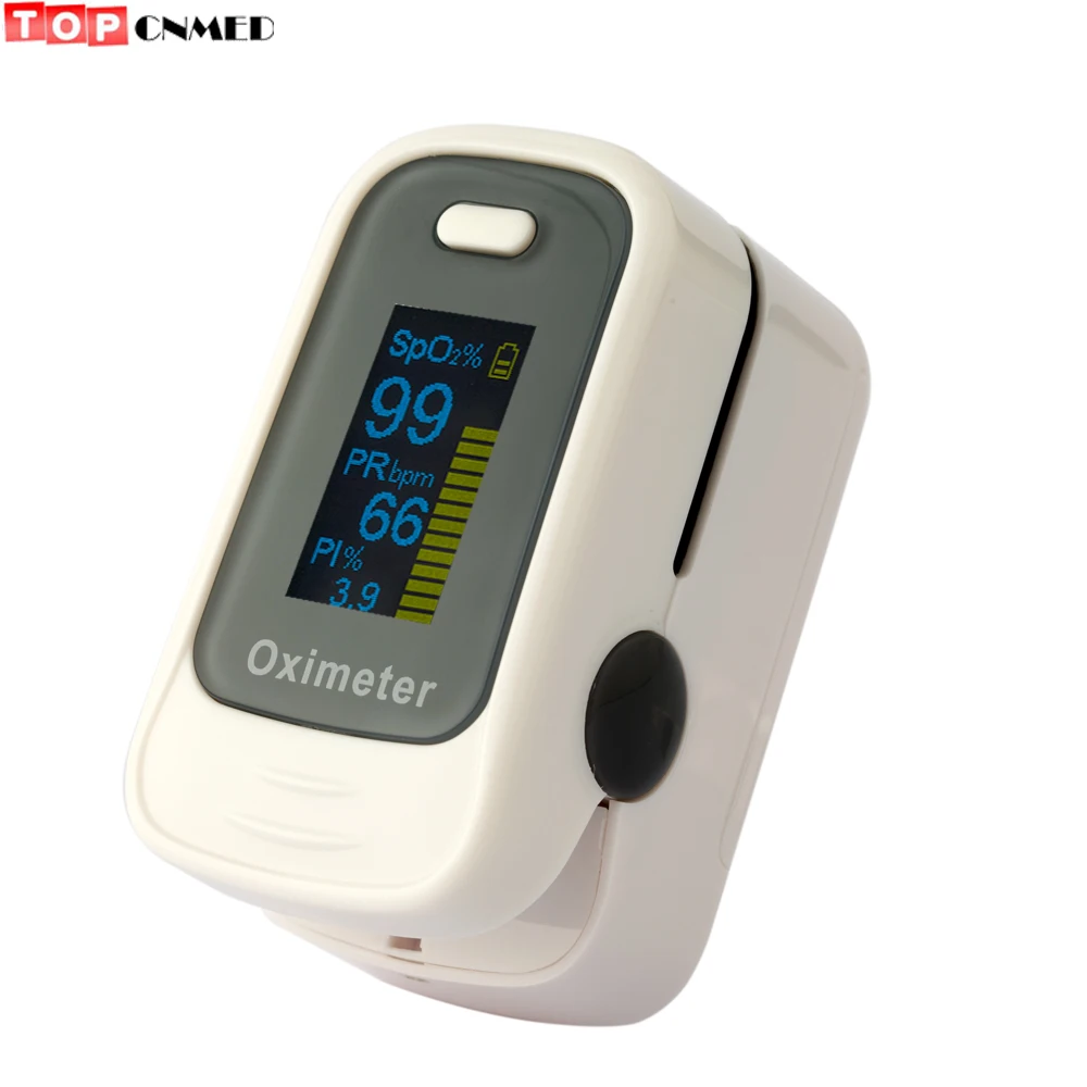 

Digital Pulse Oximeter SPO2 PR PI Oximetro de pulso Record 8Hours Data Blood Oxygen Saturation Monitor+Case/Bag Optional
