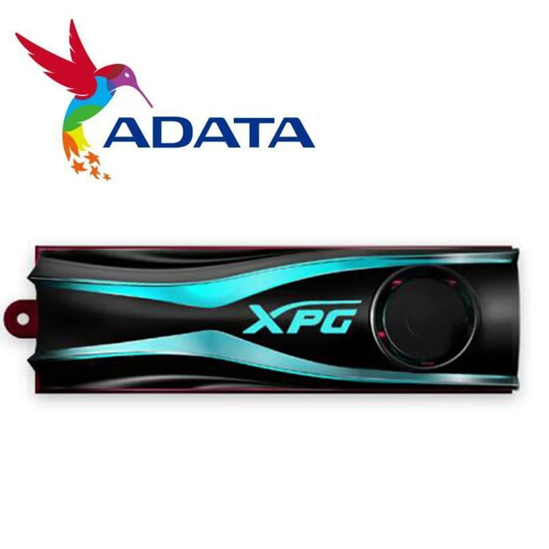 

ADATA radiator XPG Storm RGB M.2 2280 SSD heat sink M.2 SSD Cooler FAN Heatsink for NGFF NVME PCIE 2280 SSD Hard Drive Disk