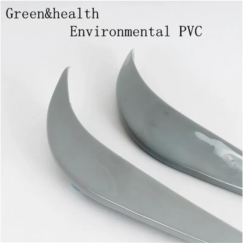 2Pcs Universal Anti-collision Strip Car Sticker Lip Skirt Protector Car Front Lip Bumper Car Rubber Strip 40mm Width For Any Car