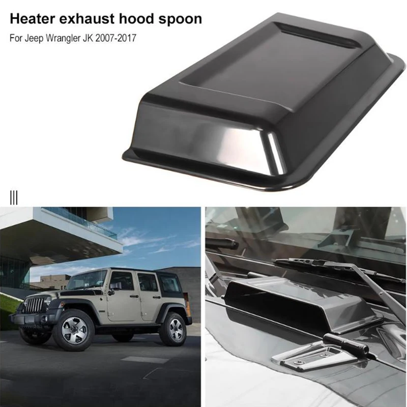 Обогреватель двигателя воздухозаборник хомут лопатка Крышка для Jeep Wrangler Tj Jk 98-18 2007- авто аксессуары