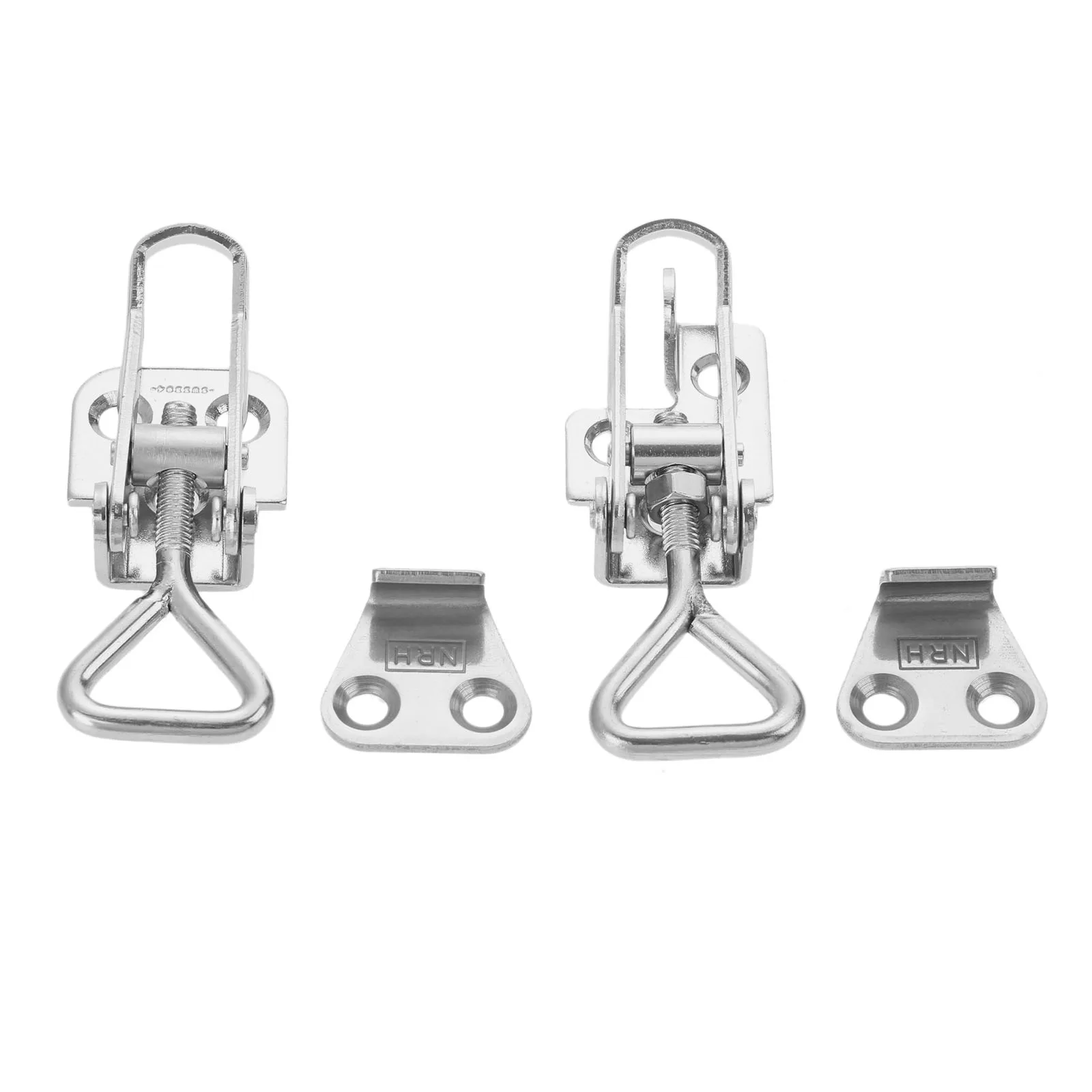 DRELD Adjustable Spring Loaded Toggle Case Box Chest Trunk Clamp Latch Catches Hasp Durable Stainless Steel Furniture Fittings