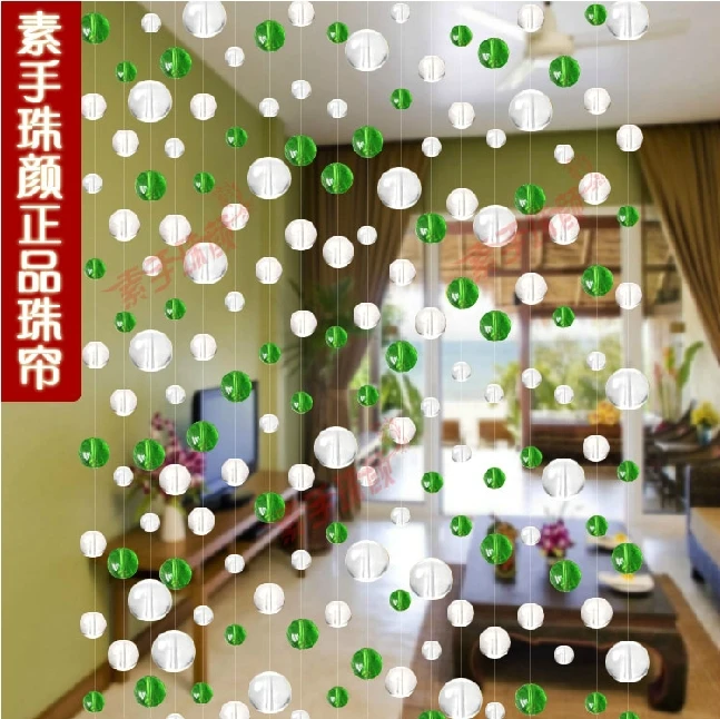 

Round beads crystal curtain 20 meter/lot Door curtain window curtain porch partition curtain free shipping