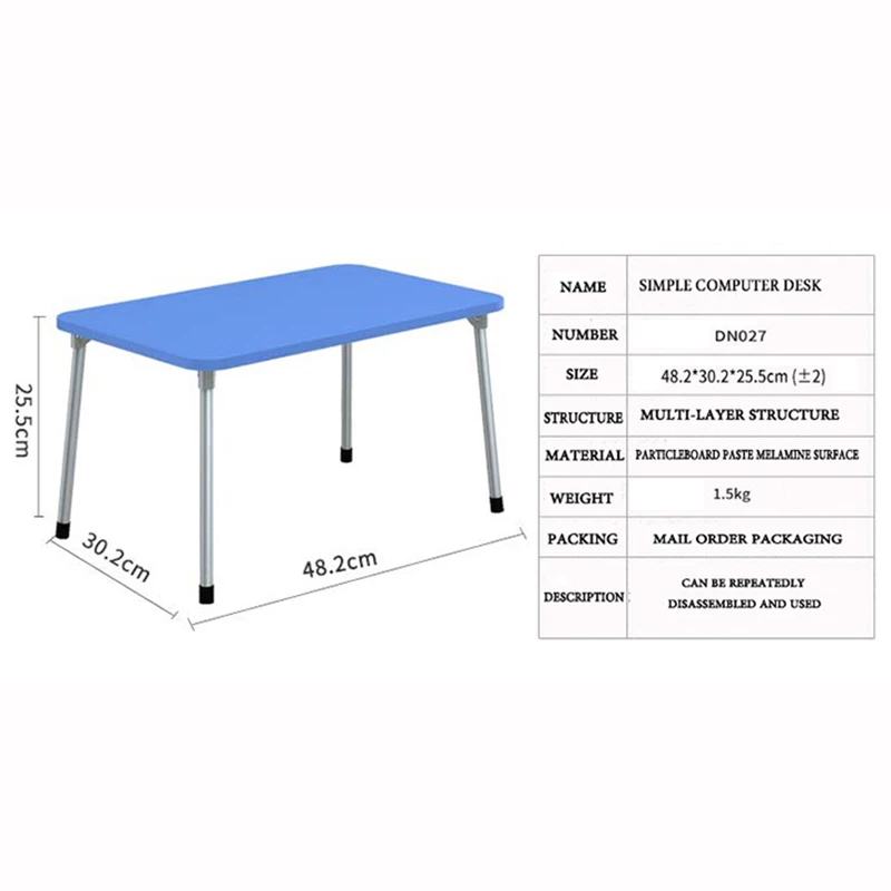Fashion Computer Desks Portable Folding Laptop Table Sofa Bed Office Laptop Stand Desk Computer Notebook Bed Table Furniture