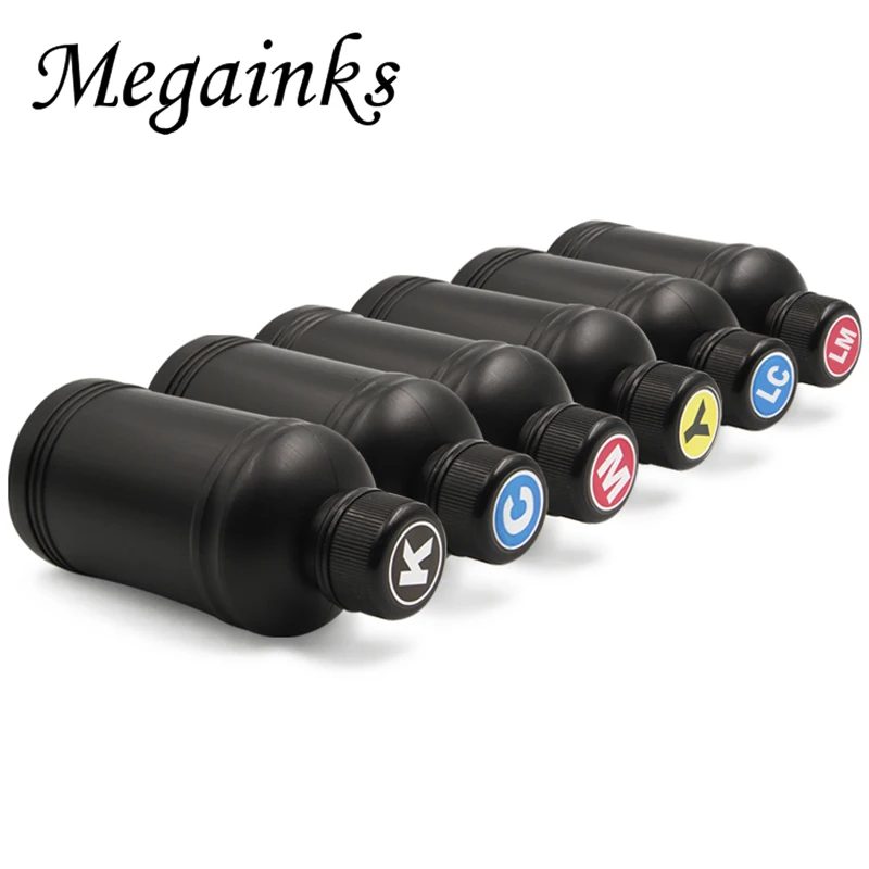 6 PCS 250ML Soft and Hard LED UV Ink for DX4 DX5 DX6 DX7 Printhead for Roland for Mimaki Mutoh Desktop or Flatbed Inkjet Printer 6 PCS 250ML Soft and Hard LED UV Ink for DX4 DX5 DX6 DX7 Printhead for Roland for Mimaki Mutoh Desktop or Flatbed Inkjet Printer