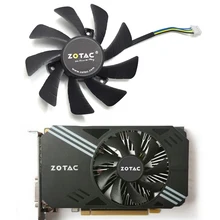 85 мм T129215SH T129215SU DC12V 0.30AMP 4PIN вентилятор охлаждения для Zotac GeForce N1060IXOC 6GD GTX 1060 3GB Mini ITX графическая карта