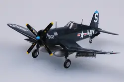 Труба 1: 72 Второй мировой войны ВМС США F4U-4 пират боец 37236 Готовые модели продукта