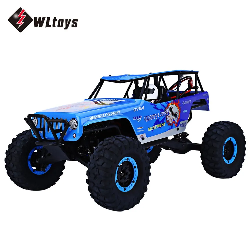 RC автомобиль WLtoys 10428A 2 4 г 1:10 масштаб 540 матовый Мотор дистанционного Управление