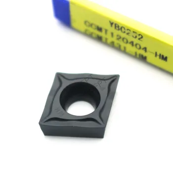 

10Pcs CCMT120404/08 HM YBC252 Internal Turning Tools Carbide inserts Cutting Tool CNC Tools Lathe tools Lathe cutter