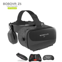 UZQi BoboVR Z5 Bobo VR Gerceklik очки виртуальной реальности Гарнитура очки картонный шлем 3D VR коробка смартфон