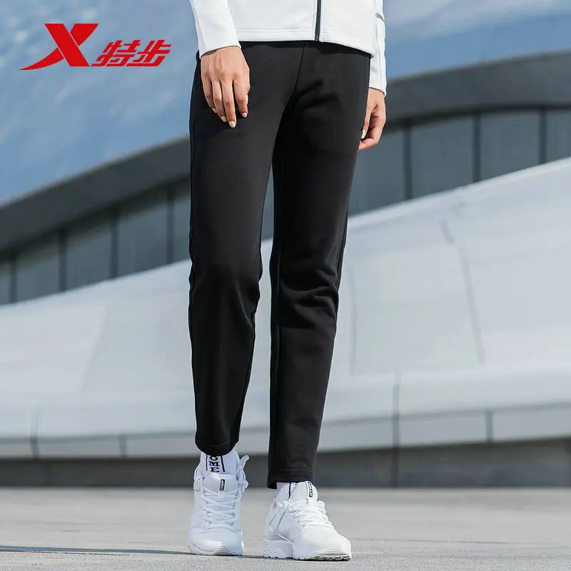 

882328639287 Xtep women's sports pants authentic 2018 autumn new fashion slim knitted casual trousers
