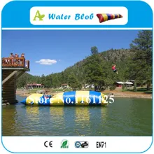 Фрес 8 м* 3 м надувные подушки воды, надувные водные катапульты Blob с дешевой цене