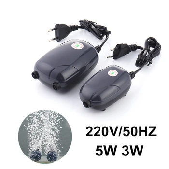 

220-240V Aquarium Compressor Nano Air Pump Silent Air Flow Maker Oxygen Pump for Fish Tank Aquarium Aquatic Accessories