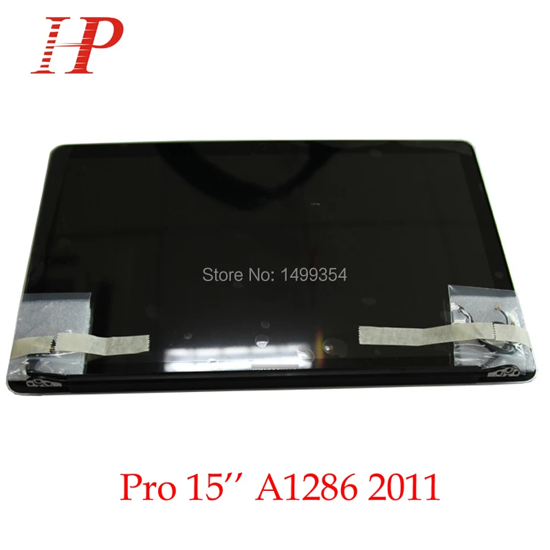 

New Glossy 2011 Year A1286 LCD Screen Assembly For Apple Macbook Pro 15'' A1286 LCD LED Screen Assembly MC721 723 MD318 322