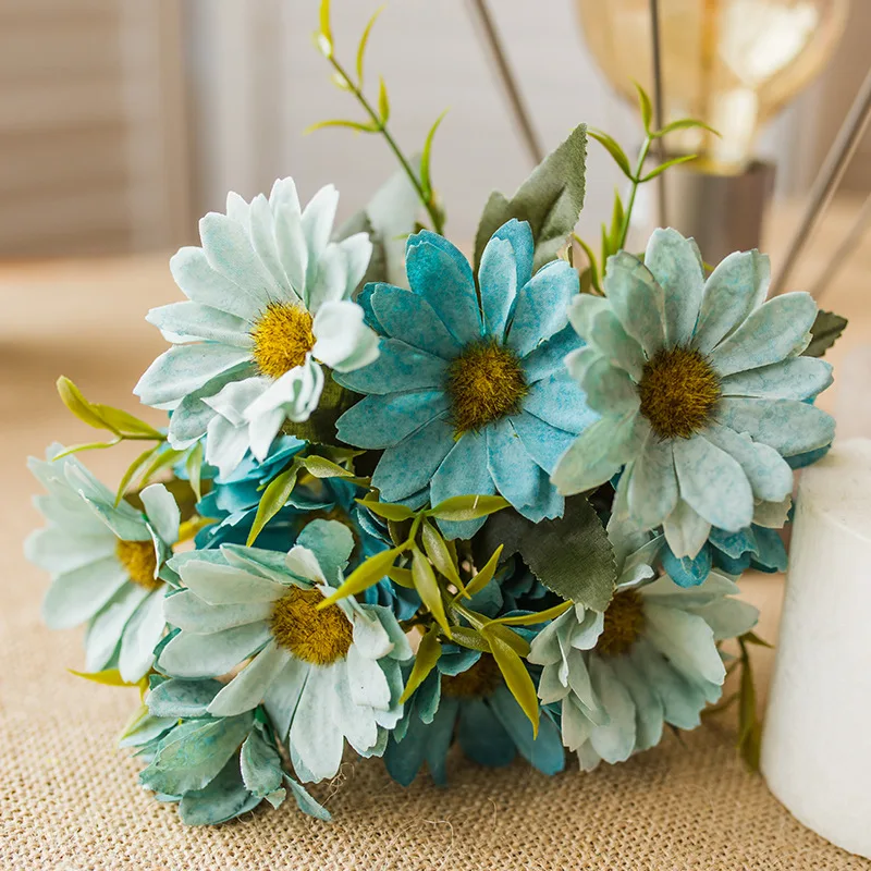 

Artificial Dried Flowers For Wedding Autumn Decoration Home Garden Fall Paper Craft Flower Fleur Fake Plant fleur artificielle