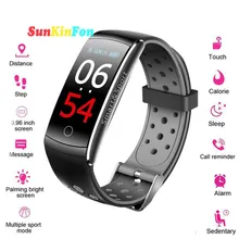 U06 Full View HD Цвет Экран Смарт Браслет динамический мониторинг сердечного ритма крови Давление Кислорода Смарт-браслет для iPhone X 8 Plus