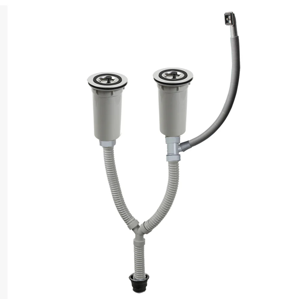 Buy Talea 115mm Double Sink Drain PipePlastic Flexible