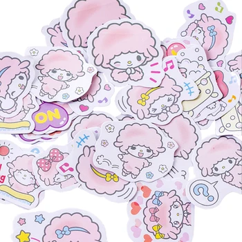 

20packs/lot Cartoon Cute Adhesive Paper Sticker DIY Decorative For Diary Notebook Stationery Sticker Label Bookmark Wholesale