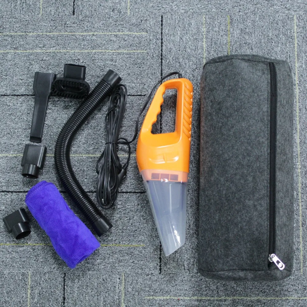 Portable Car Vacuum Cleaner 120W 12V Super Powerful Suction Wet Dry
