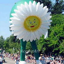 Ace Air Art с постоянным наддувом гигантский уличный рекламный надувной Солнечный цветок