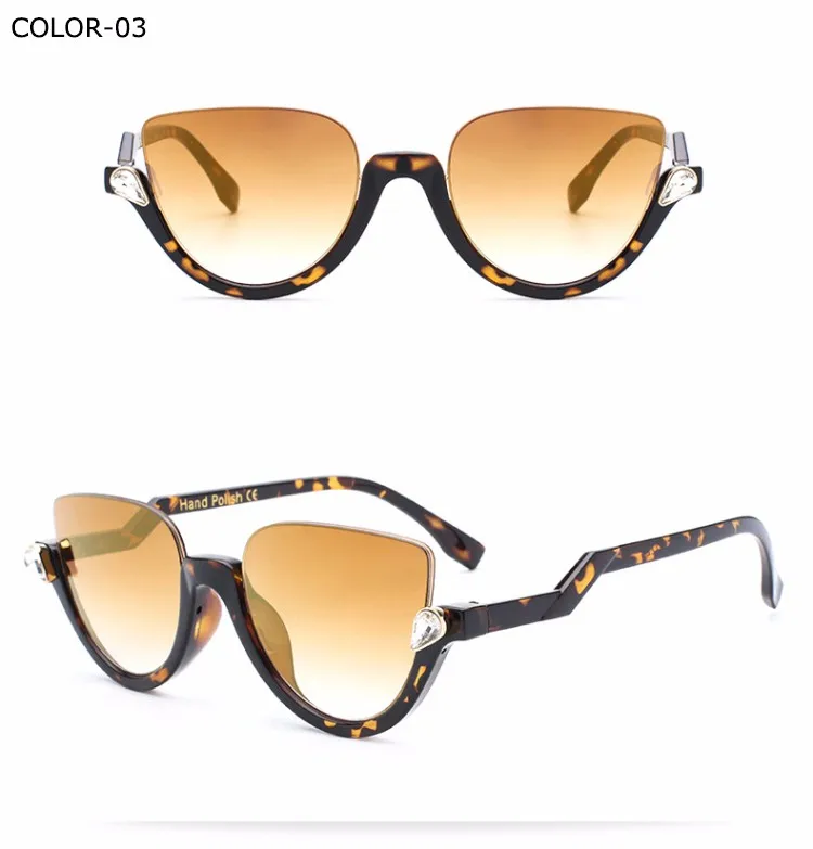 Модные трендовые Солнцезащитные очки женские роскошные брендовые дизайнерские солнцезащитные очки женские UV400 оттенки барокко Стиль RS088