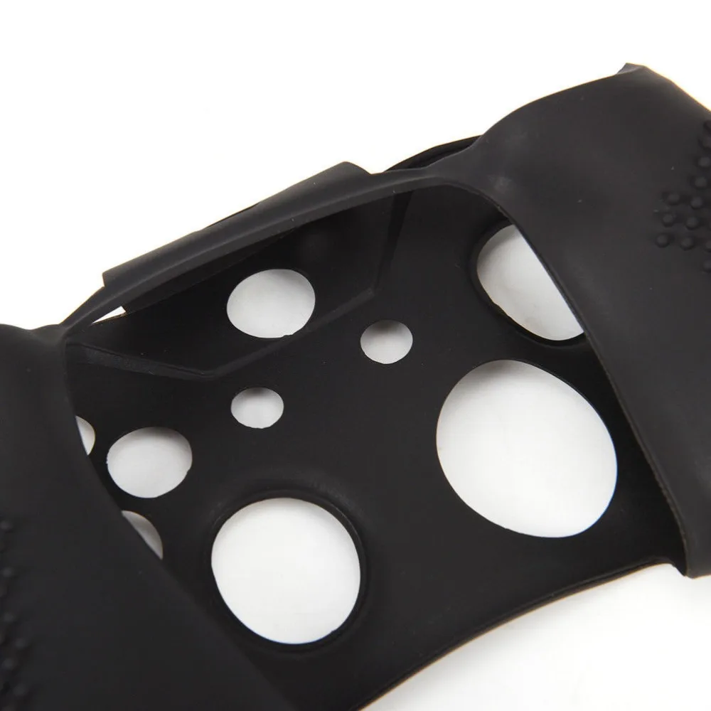 Fzqweg из 2 предметов blacksilicone резиновая кожи Защитный чехол КРЫШКА ДЛЯ Microsoft Xbox One S контроллер