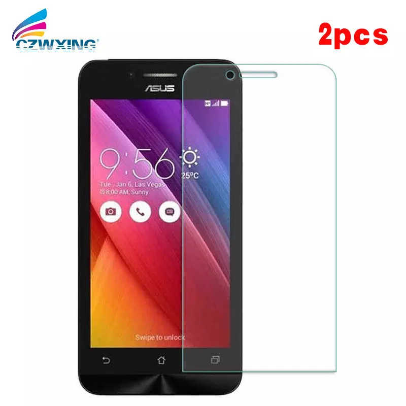 2 шт для закаленного стекла Asus Zenfone Go ZC500TG защита экрана Z00VD ZC 500TG Защитная пленка