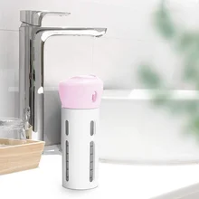 Дозатор для мыла диспенсер для пены банка для путешествий прозрачный сдавливаемый насосный дозатор для пены макияж лосьон для лица контейнер для жидкости контейнер для путешествий