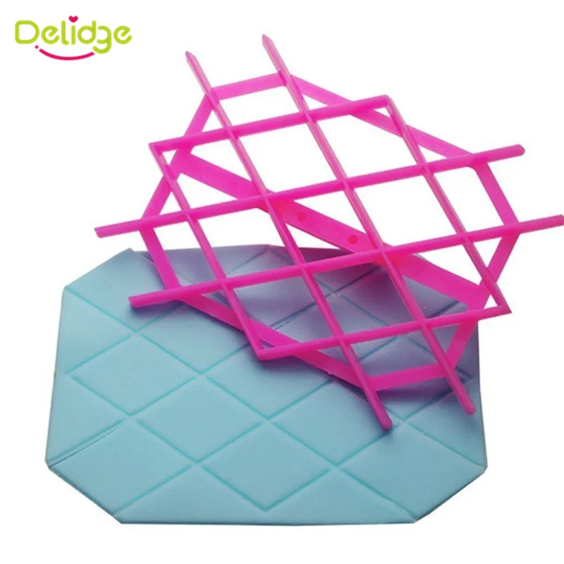 

Delidge 1pc 3D Plastic Cookie Cutter Mold Handmade Embossing Flower Sugarcraft Biscuit Baking Mold Fondant Cake Decoration Tools