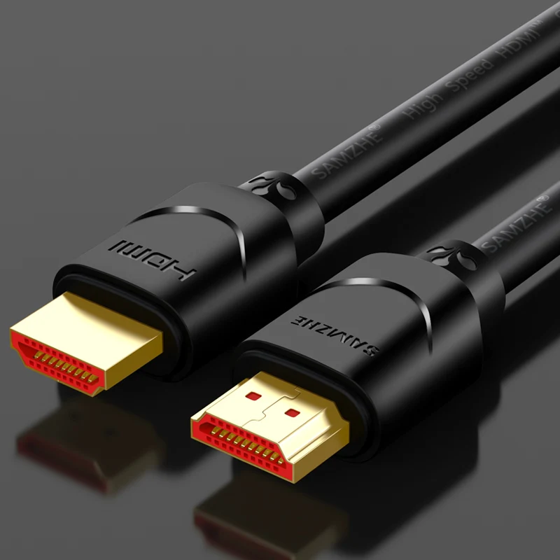 SAMZHE 4 K HDMI 2.0 كابل HDMI كابل وصلة بينية مُتعددة الوسائط وعالية الوضوح HDMI إيثرنت كابل ل PS3 العارض شاشة كمبيوتر محمول ذات دقة عالية آبل كمبيوتر محمو...