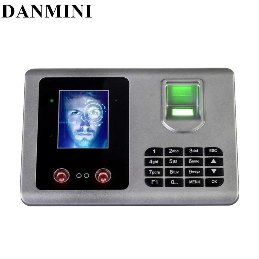 

DANMINI A302 Free-software Facial Recognition Fingerprint Recognition Attendance Machine Employee Attendance Recorder
