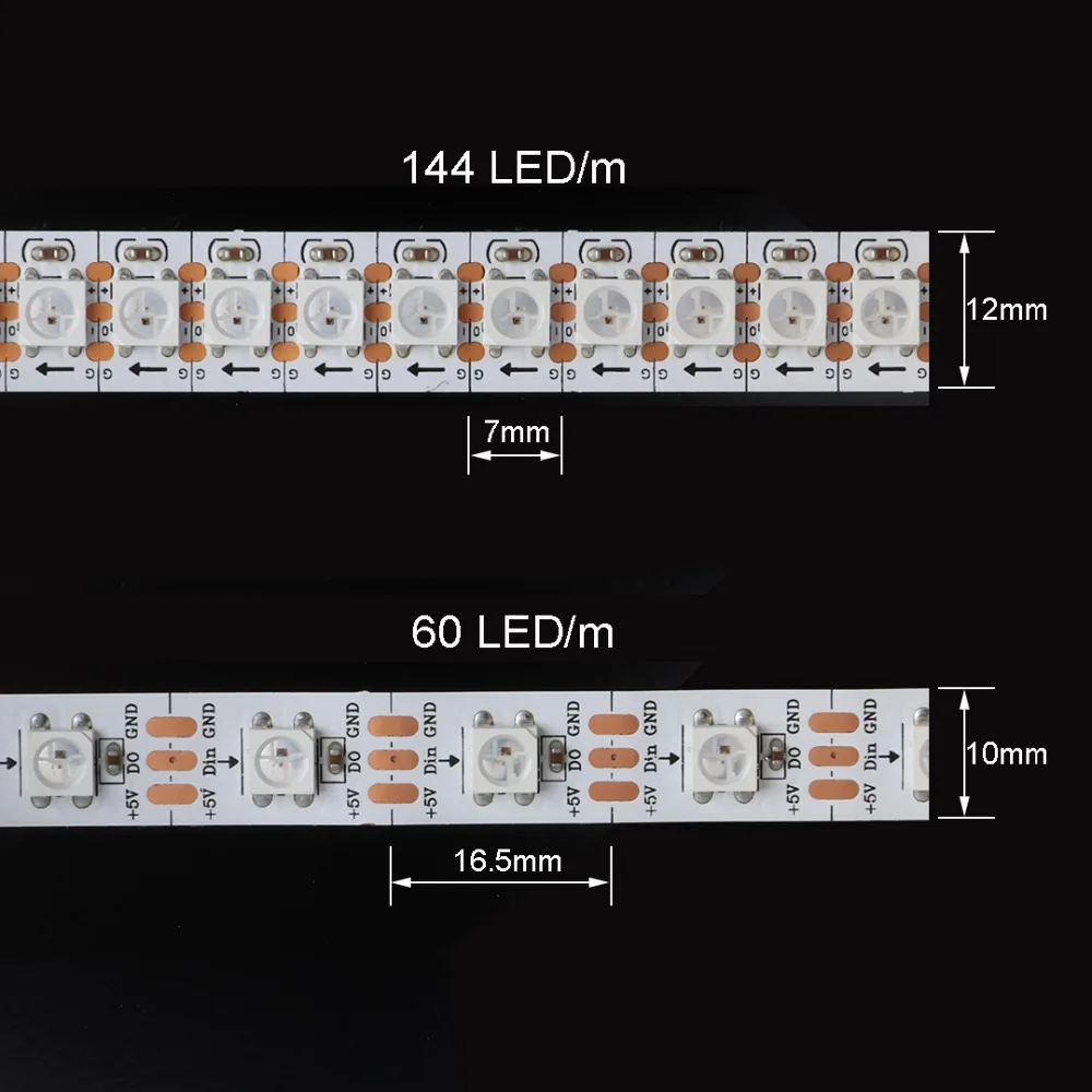 WS2812B addressable RGB LED Strip waterproof with controller WS2812 5V USB LED strip light TV backlight backgroud ribbon IL0 WS2812B addressable RGB LED Strip waterproof with controller WS2812 5V USB LED strip light TV backlight backgroud ribbon IL0