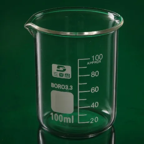 Стеклянный стакан 3,3 боросиликатный лабораторный стеклянная посуда низкой формы 3 шт набор 100250500 мл Прозрачный и толстый Добро пожаловать, чтобы сравнить другие