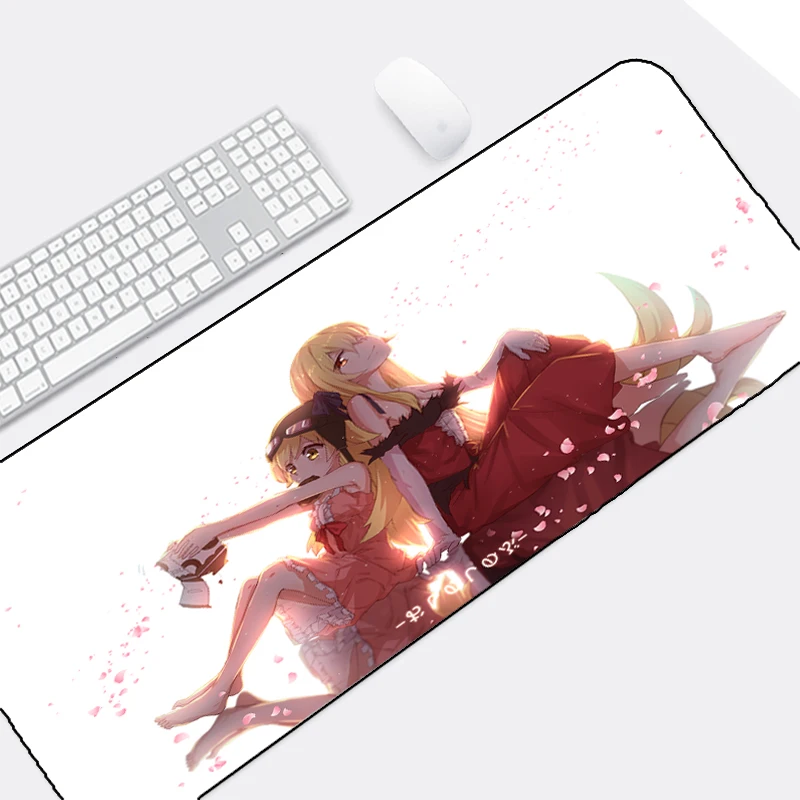 Милые девушки Mairuige! Аниме Monogatari история поврежденных товаров Oshino Shonobu коврик для