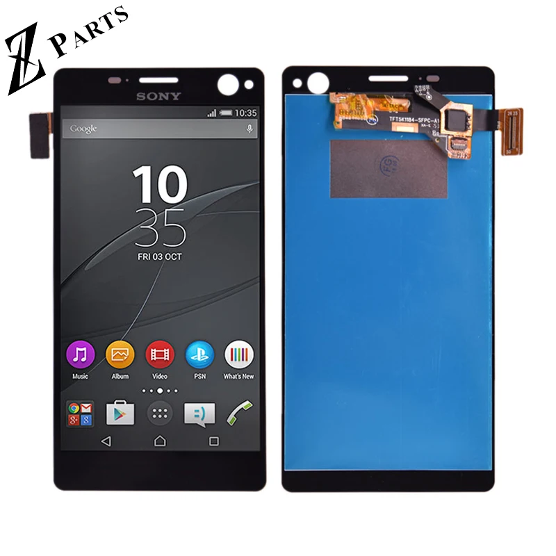 Цена Оригинальный Для sony Xperia C4 E5303 E5306 E5333 E5343 E5353 E5363 ЖК дисплей + кодирующий преобразователь сенсорного экрана в сборе Бесплатная доставка