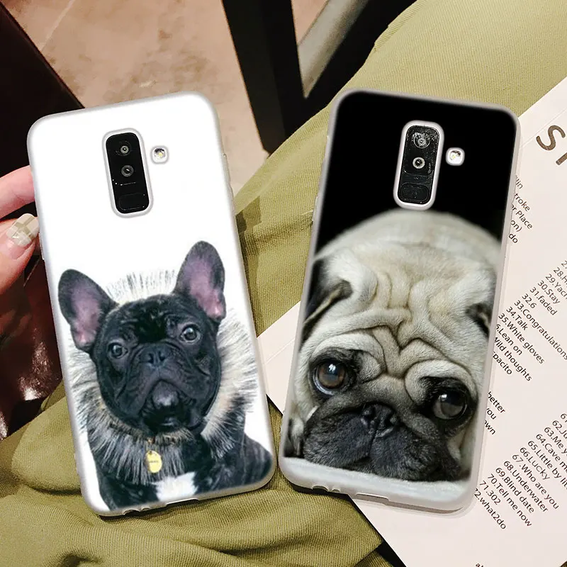 Силиконовый чехол для телефона с милыми собачками Пудель Samsung Galaxy A8S A6S A9 A8 Star A7 A6 A5