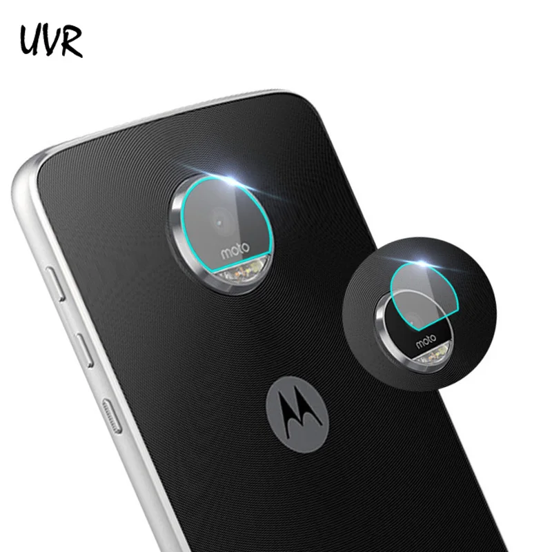 UVR 2 шт. для Motorola Moto Z Play Z2 Play Force защитная пленка из закаленного стекла для экрана задняя крышка для объектива камеры полное покрытие мягкая пленка