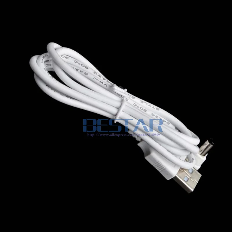 DC Elbow Power cable Plug USB To DC 5.5*2.1mm Jack Right Angle L shape charge Cable 1M for charging cable,usb charging cable