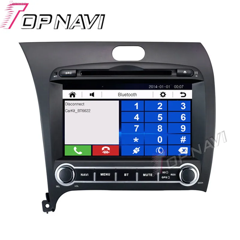 Top Topnavi 8" Car DVD GPS For KIA K3/Cerato/Forte 2013- Car Radio Multimedia Audio Stereo In Dash,Wince System 3