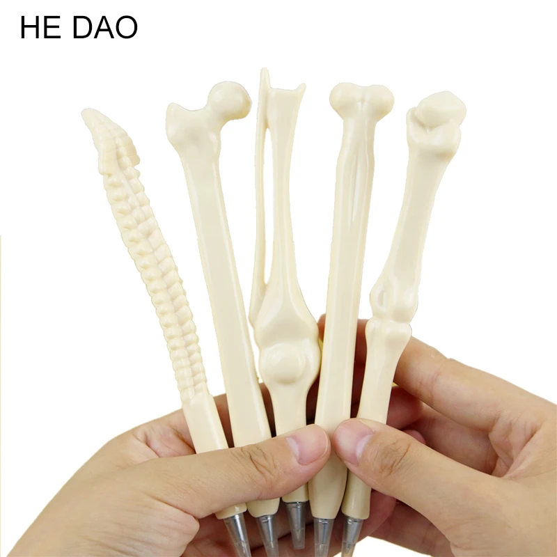 

0.7 Refill Student Creative Ballpoint Pen Human Bones Ballpen School Supplies Office Supplies Home Decoration Kids Gift Reward