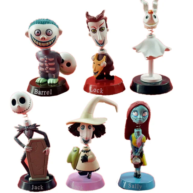 horrible nightmare before christmas figure jack skellington lock sally santa bobblehead nendoroid cartoon halloween dolls toys - Lock Nightmare Before Christmas horrible nightmare before christmas figure jack skellington lock sally santa bobblehead nendoroid cartoon halloween dolls toys - Lock Nightmare Before Christmas