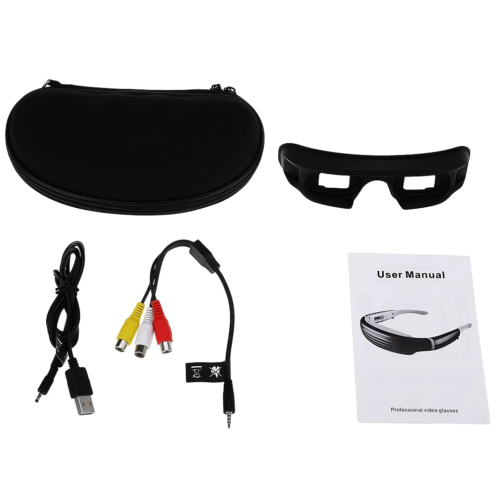 Hot FPV Goggles Video Glasses 62 inch 43 LCD Screen 3D Multifunctions Video Glasses for RC DroneComputer TV 3D virtual lenses (9)