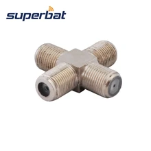 Superbat F разъём Женский F розеточный переходник 4-Way