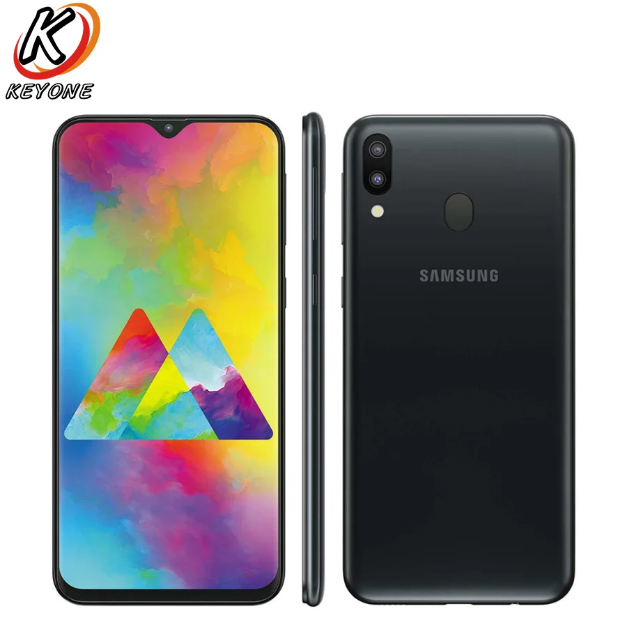 Мобильный телефон samsung Galaxy M20 M205F-DS, 4G LTE, 3 Гб ОЗУ, 32 Гб ПЗУ, восьмиядерный смартфон Exynos 7904, Android 8,1, две sim-карты