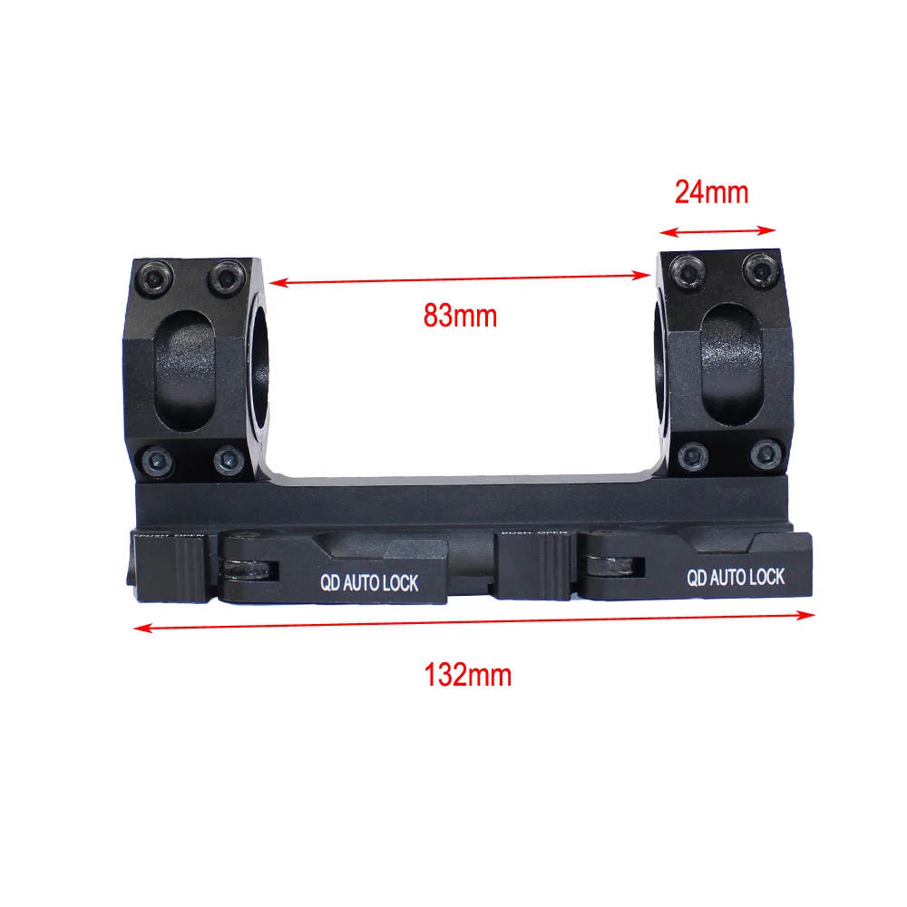 Montagem de Liberação Hunting Rifle Scope Mount - 30mm 20mm Ferroviário Picatinny Cantilever Weaver Riflescope Rápida 25.4mm 6 Cheap Acessórios e suporte de extensão