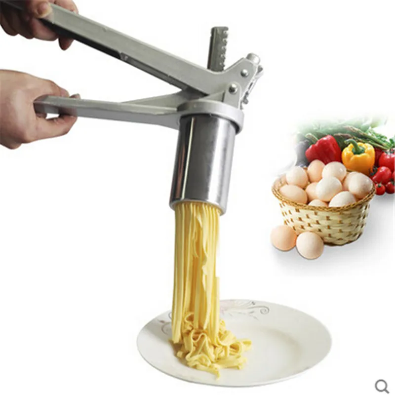 Stainless Steel Noodle Maker With 7 Models Manual Noodles Press Pasta