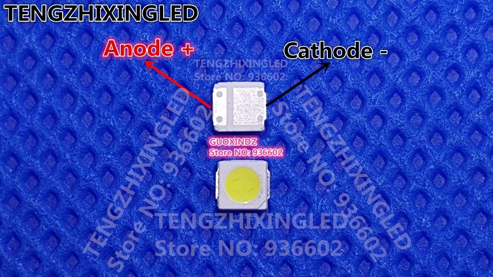 

Lextar LED Backlight TV High Power LED DOUBLE CHIPS 1W 3V 3030 Cool white 3030V7 TV Application